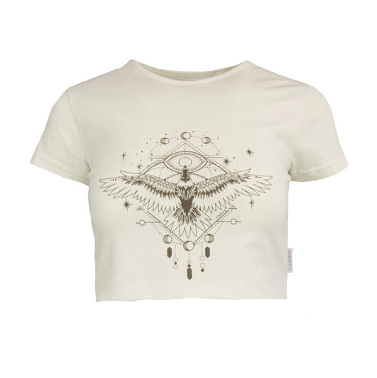 Carve Girls Stardust Baby Tee - Whipped Butter