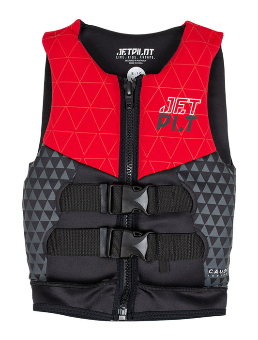 Jetpilot The Cause F/E Youth Neo Vest - Red Level 50